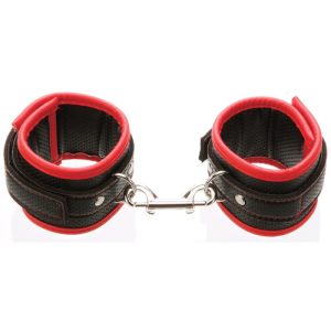 Adam & Eve Scarlet Couture Bound To Surrender Cuffs