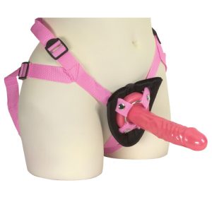 Pink Harness With Stud