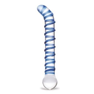 Glas Mr Swirly G-Spot Glass Dildo