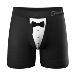 Black Tuxedo Ball Hammock Boxer Brief