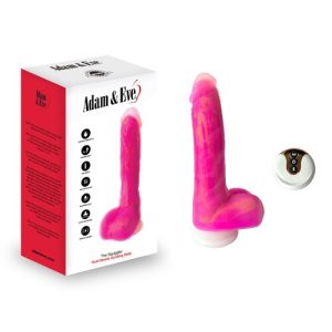 Adam & Eve The Squiggler Dual Density Gyrating Dildo with Remote