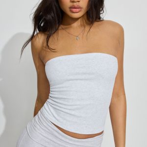 Cotton Sleek Longline Tube Top