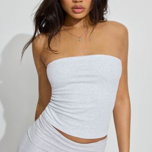 Cotton Sleek Longline Tube Top